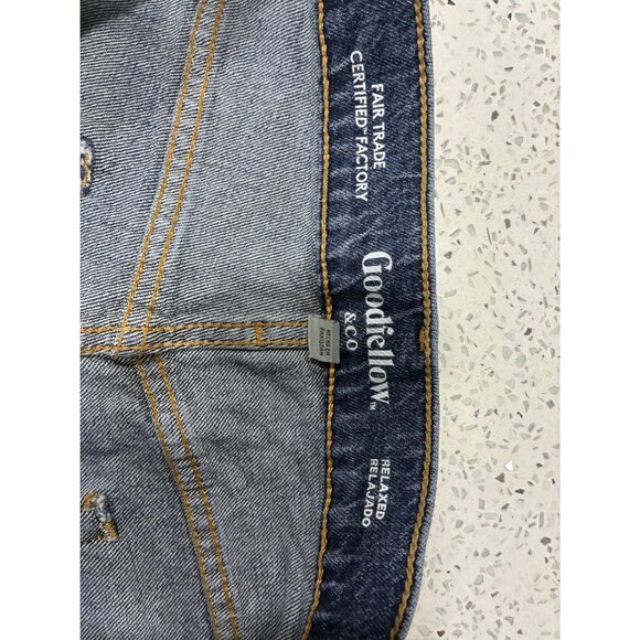 Goodfellow & Co Mens Relaxed Fit Medium Wash Jeans 36x30 Pre-Loved Denim Pants - Picture 4 of 8